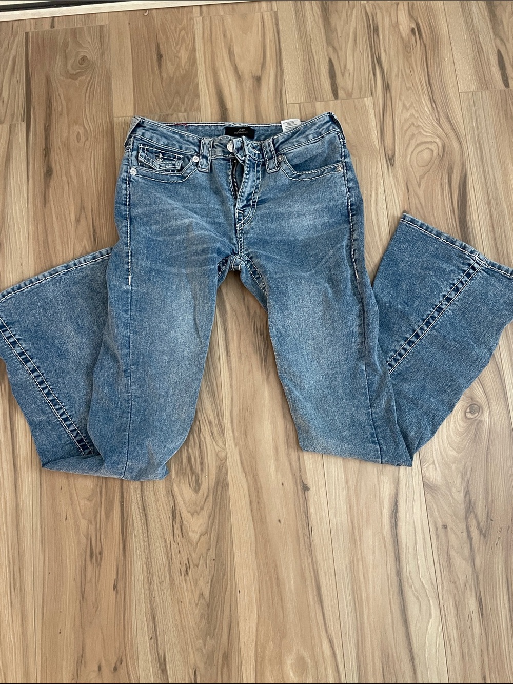 True religion Joey mid rise flare Jean